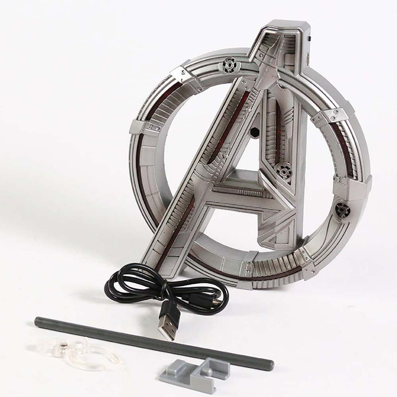 Marvel Avengers Action Figure Display Stand Toy with Light 19cm