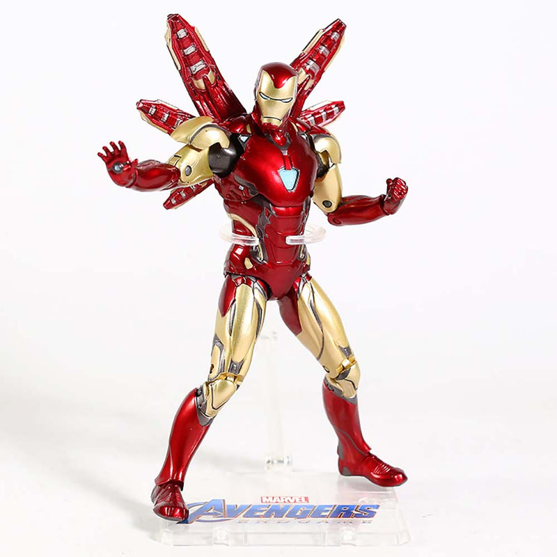 Marvel Avengers Endgame Iron Man MK85 Action Figure Model Toy 17cm