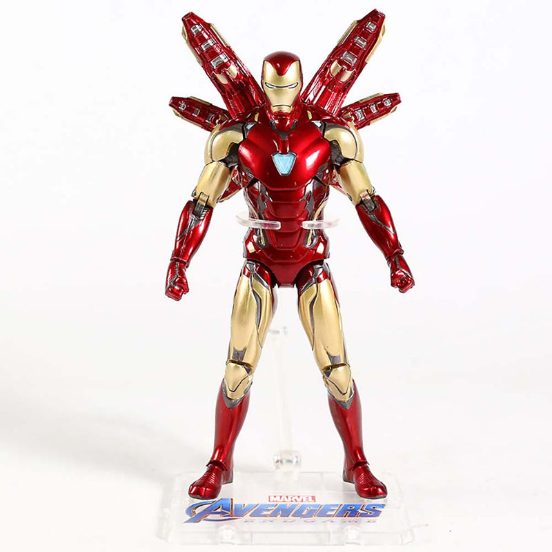 Marvel Avengers Endgame Iron Man MK85 Action Figure Model Toy 17cm