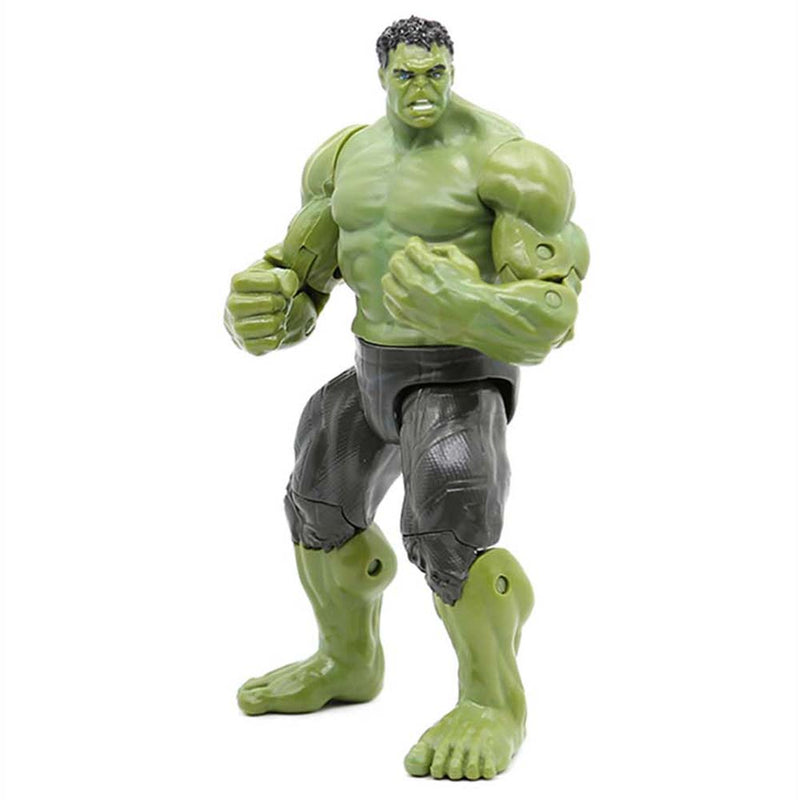 Marvel Avengers Hulk Action Figure With Luminous Base Toy 18cm