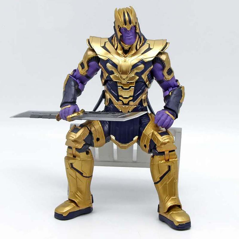 Marvel Avengers Infinity Legends Superhero Thanos Action Figure Collectible Model
