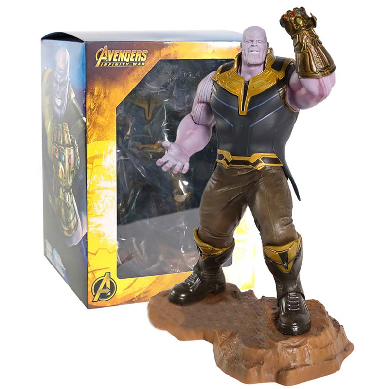 Marvel Avengers Infinity War Thanos Action Figure Model Toy 25cm