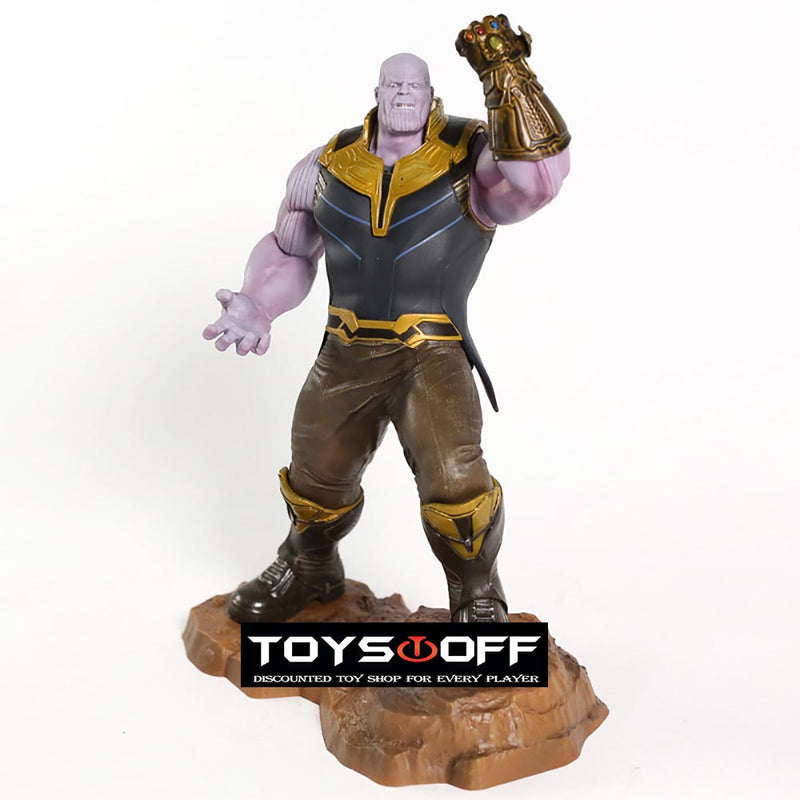 Marvel Avengers Infinity War Thanos Action Figure Model Toy 25cm