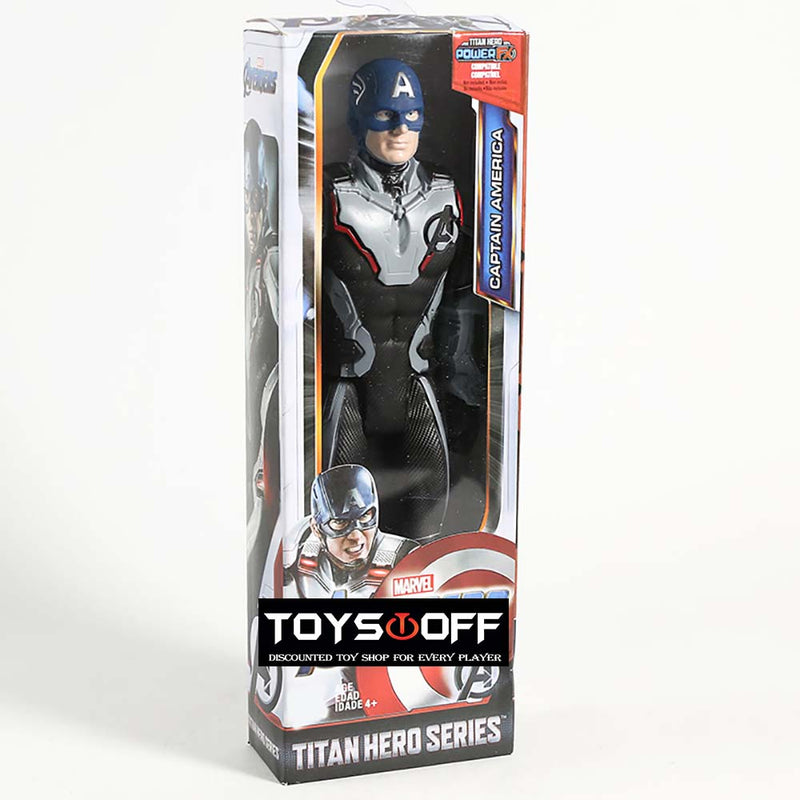 Marvel Avengers Titan Hero Series Captain America Action Figure Kid Toy 30cm