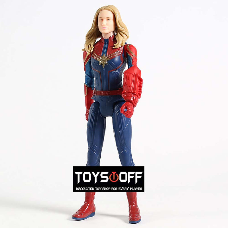 Marvel Avengers Titan Hero Series Captain Marvel Action Figure Kid Toy 30cm