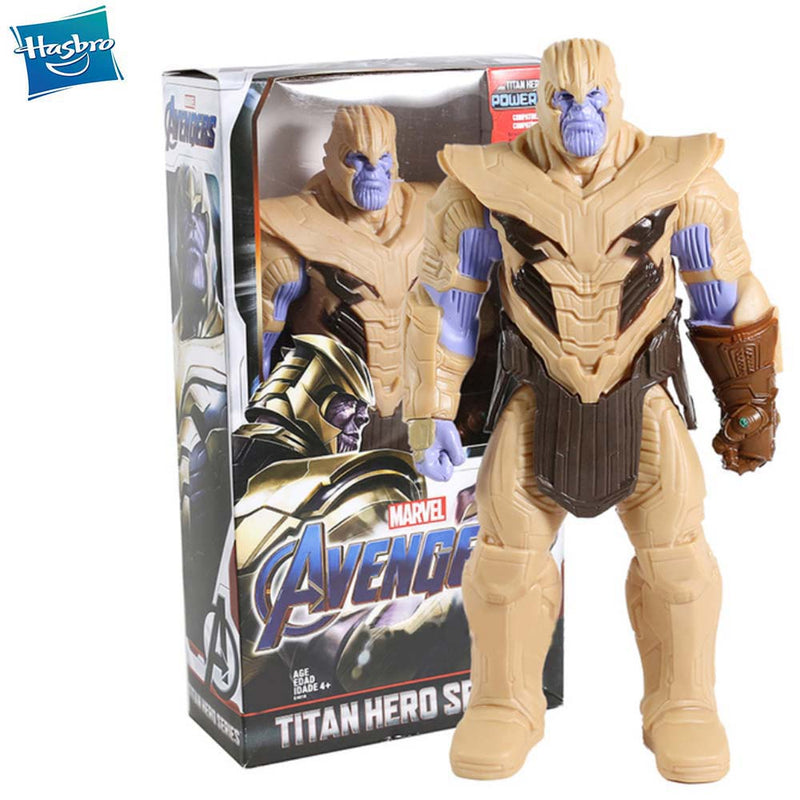 Marvel Avengers Titan Hero Series Thanos Action Figure Kid Toy 30cm