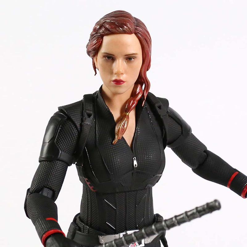 Marvel Black Widow Action Figure Collectible Model Toy 25cm