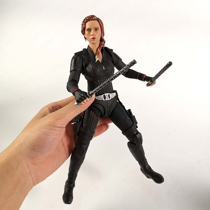 Marvel Black Widow Action Figure Collectible Model Toy 25cm