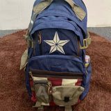 Marvel Captain America Students Men Women Travel Leisure Large Capacity Backpack - Toysoff.com
