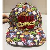 Marvel Comics The Avengers Fashion Baseball Cap Cartoon Street Hip Hop Hat - Toysoff.com