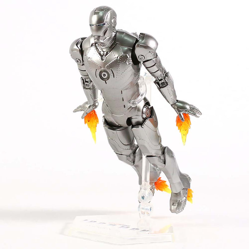 Marvel Iron Man MK2 Action Figure Collectible Model Toy 18cm