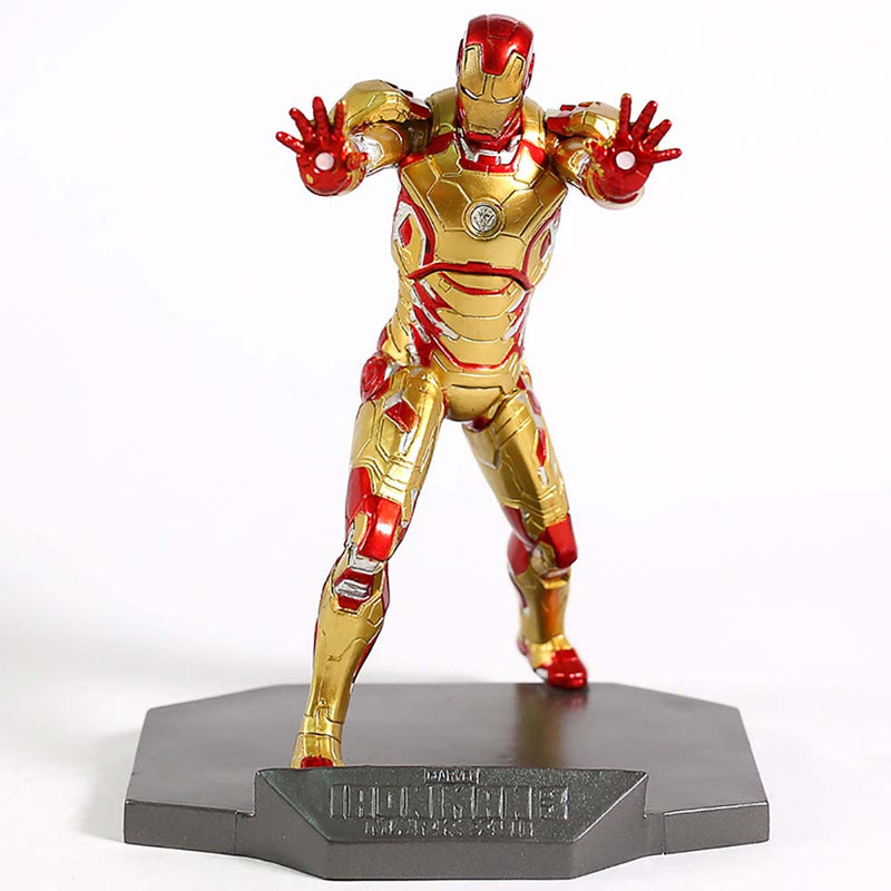 Marvel Iron Man 3 MK42 Action Figure Collectible Model Toy 20cm