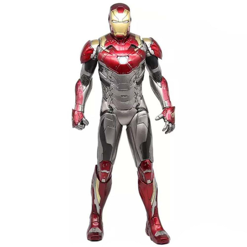 Marvel Iron Man MK47 Action Figure Collectible Model Head Changeable