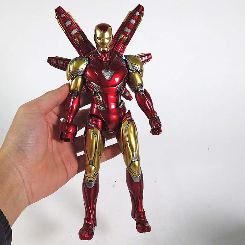 Marvel Iron Man MK 85 Action Figure Toy with LED Light 22cm