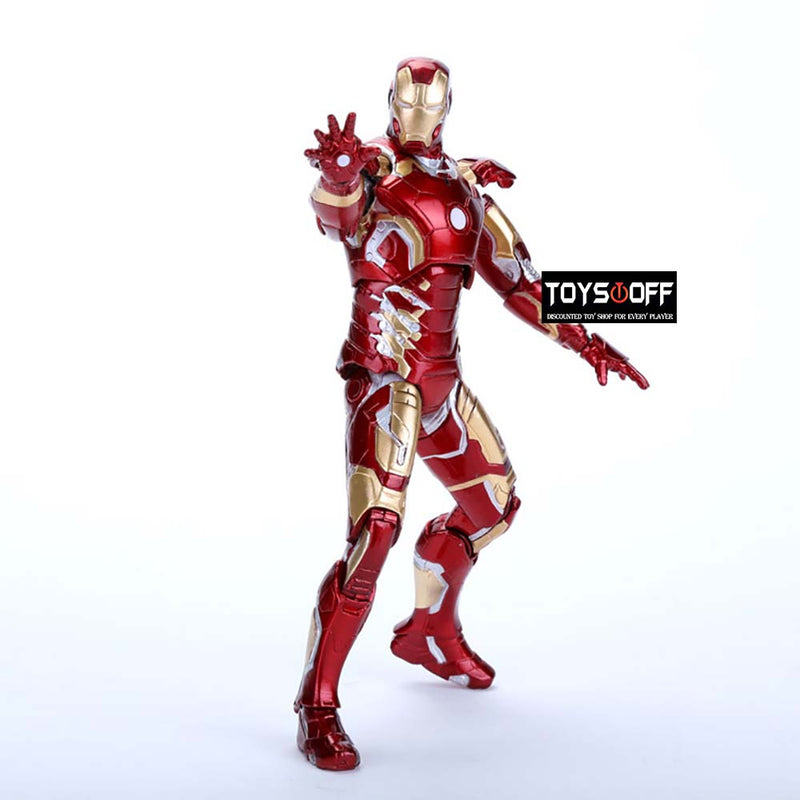Marvel Iron Man Mark 43 Action Figure Collection Model Toy 18cm
