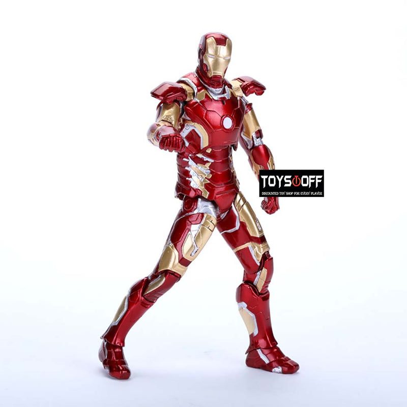 Marvel Iron Man Mark 43 Action Figure Collection Model Toy 18cm