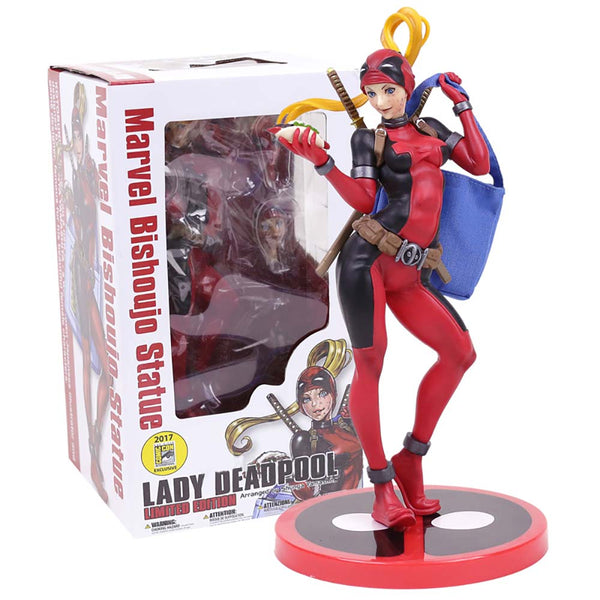 Marvel Lady Deadpool Limited Edition Action Figure Model Toy 24cm