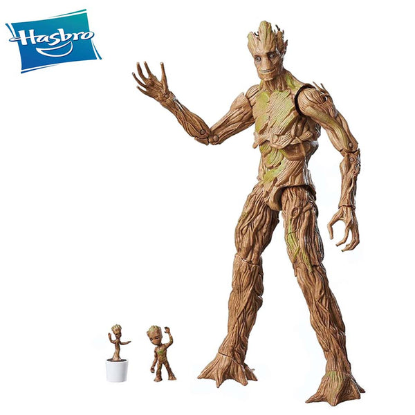 Marvel Legends Series Guardians of the Galaxy Groot Evolution Action Figure