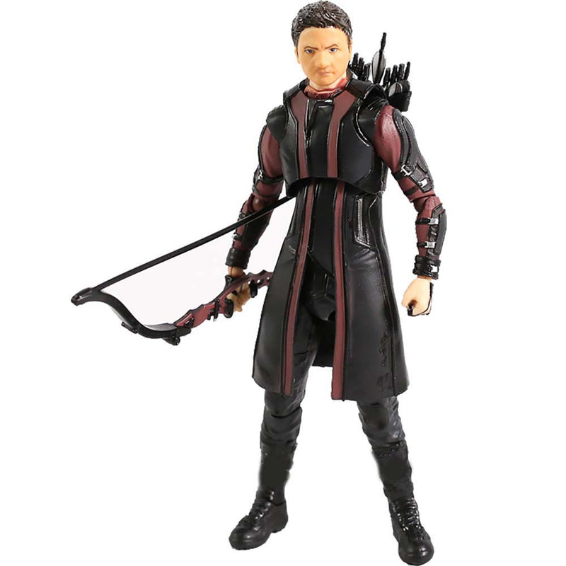 Marvel SHF Avengers Superhero Hawkeye Action Figure Model Toy 15cm