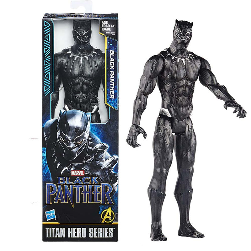 Marvel Superhero Black Panther Action Figure Movable Joint Model 28CM