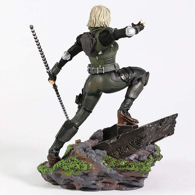 Marvel Superhero Black Widow Action Figure Model Toy 18cm