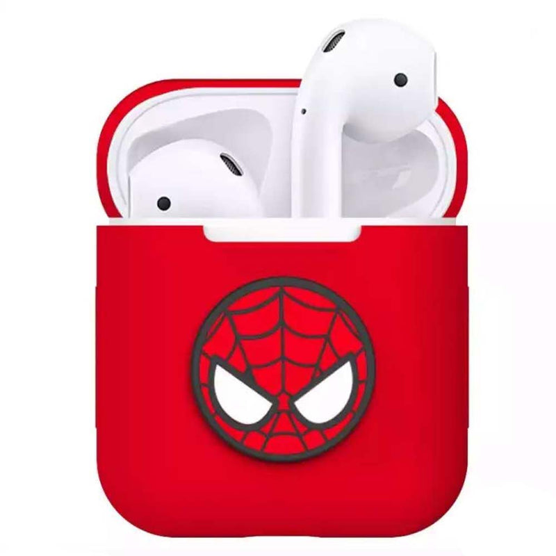 Marvel Superhero Iron Man Spider-Man Captain America Apple Airpods Case