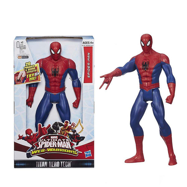 Marvel Superhero Spider Man Action Figure Electric Sounds Toy 30CM