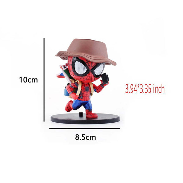 Marvel Superhero Spider Man Q Ver Action Figure Model Toy