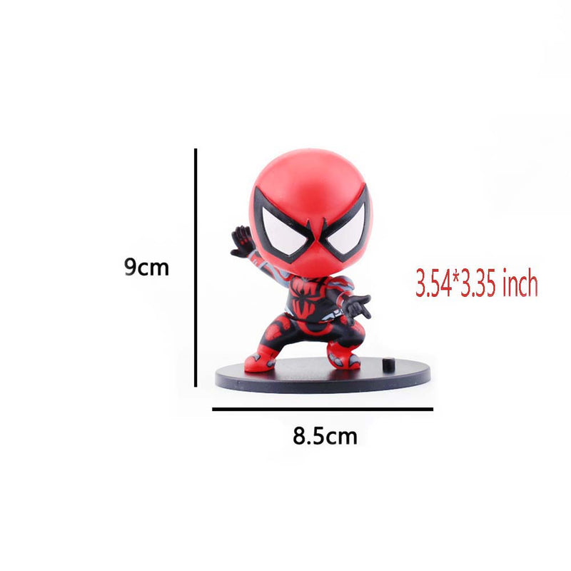 Marvel Superhero Spider Man Q Ver Action Figure Model Toy