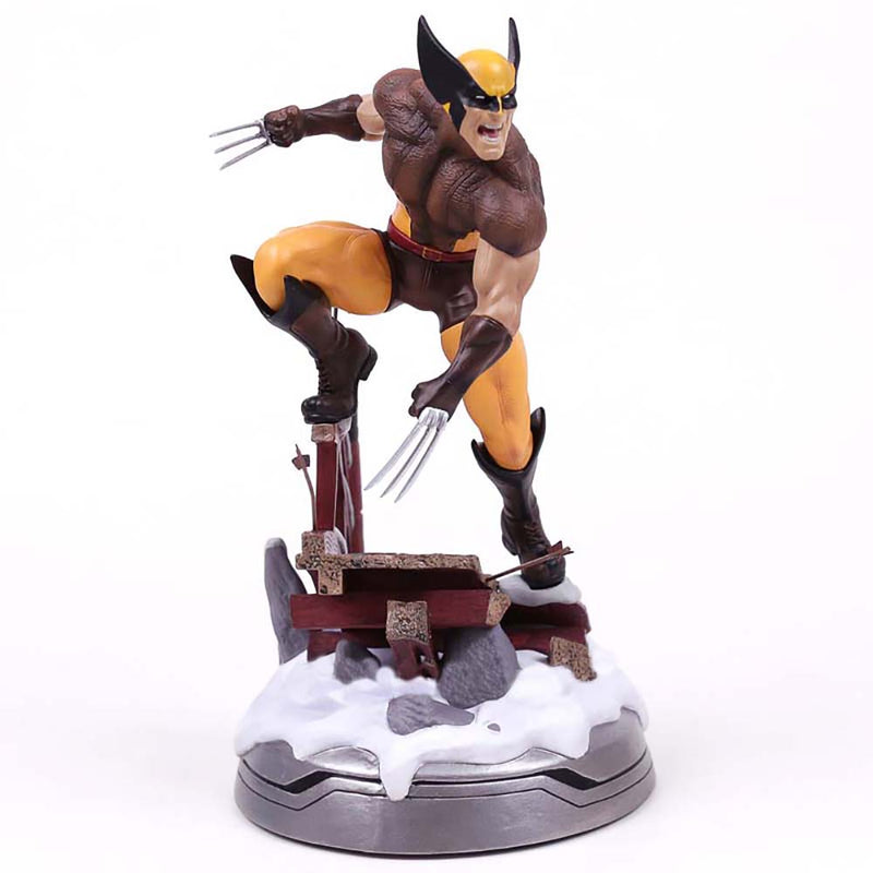 Marvel Superhero X-Men Wolverine Action Figure Statue Collectible Model
