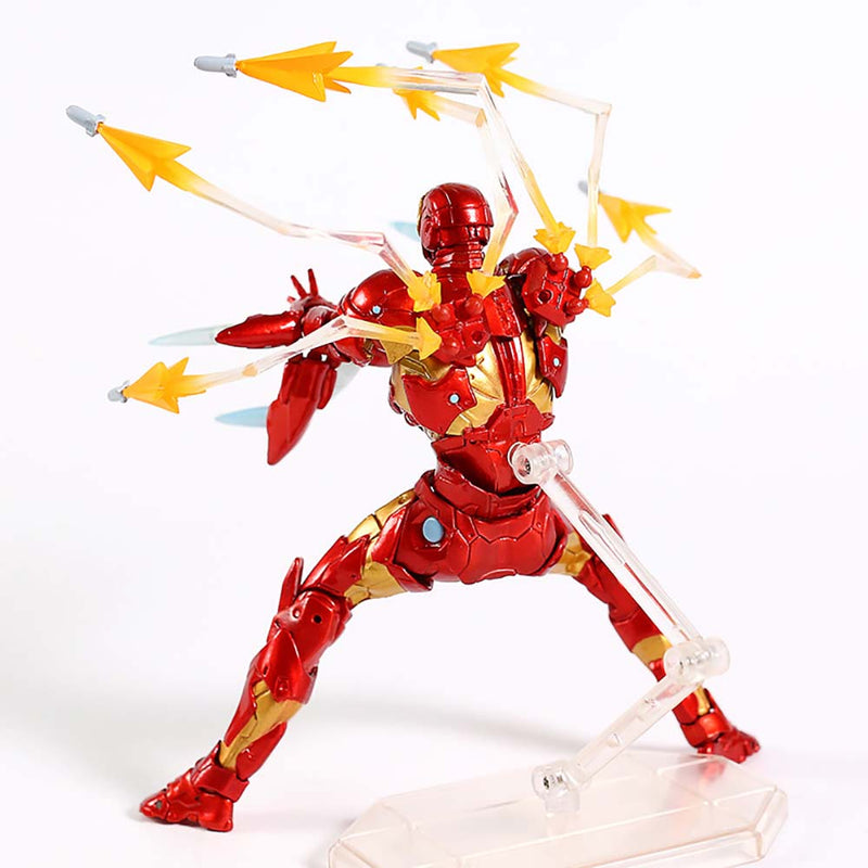 Marvel Yamaguchi Iron Man MK37 Bleeding Edge Armor Action Figure Toy 16cm