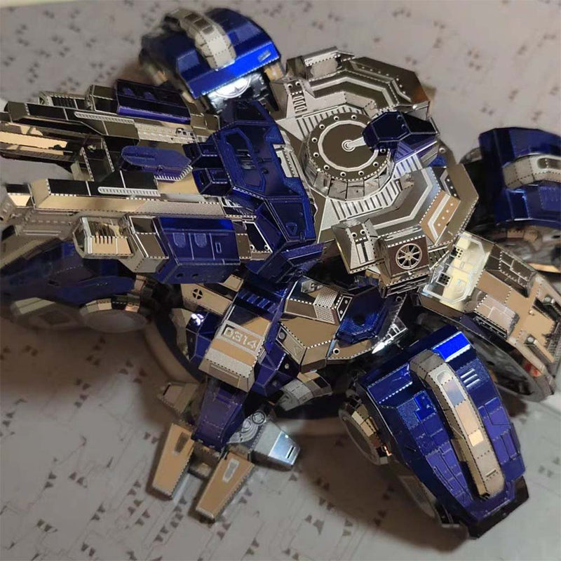 Mechanistic Sense Star Siege Tank 3D Art Model Metal Puzzle DIY Toy - Toysoff.com