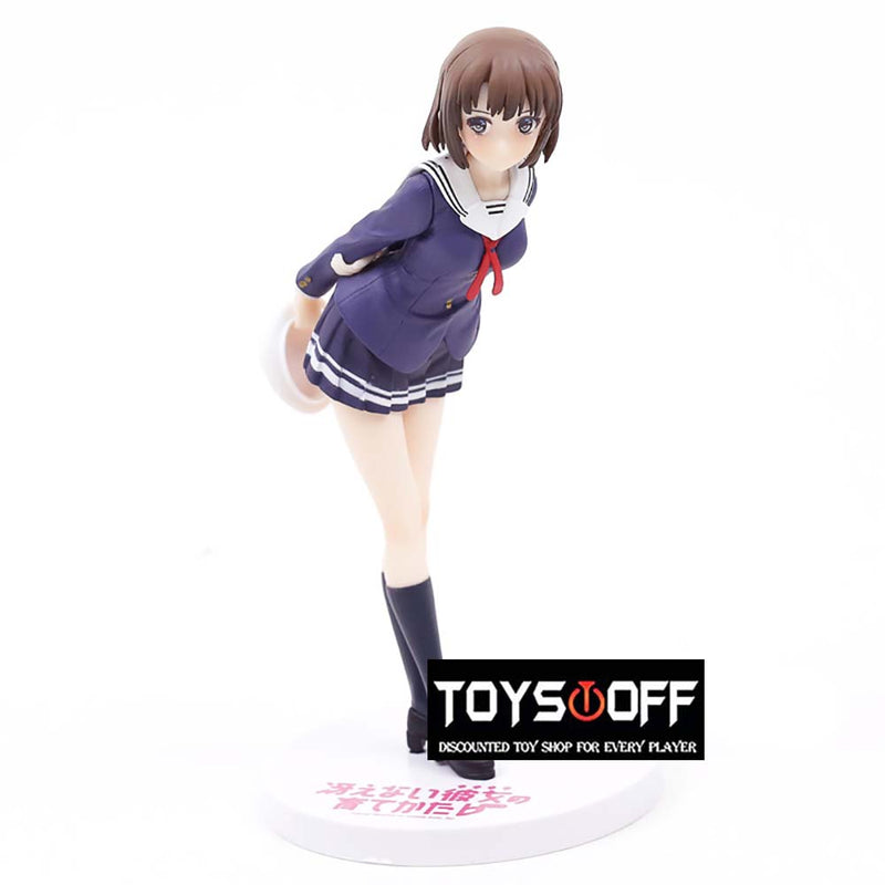 Megumi Kato School Uniform Ver Action Figure Collectible Model Toy 19cm
