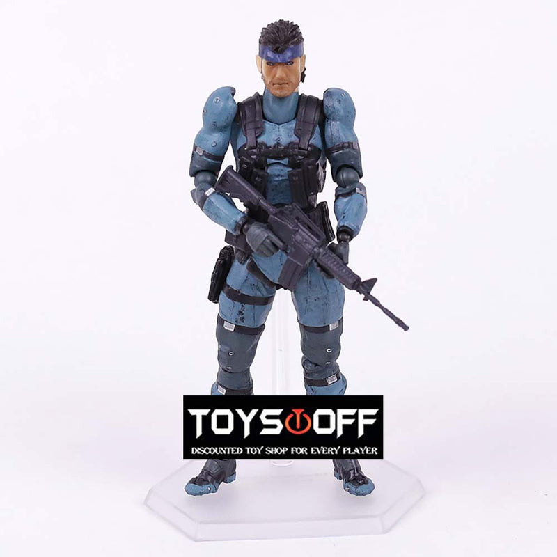 Metal Gear Solid 2 Figma 243 Snake Action Figure Toy 16cm
