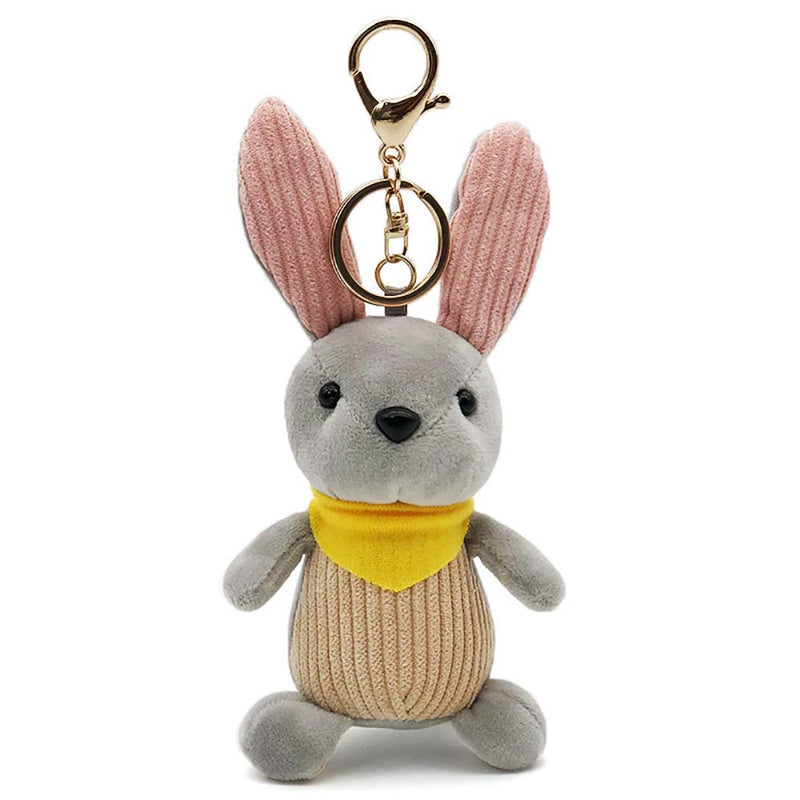Mini Rabbit Plush Keychain Fashion Knapsack Pendant Cartoon Cute Gift