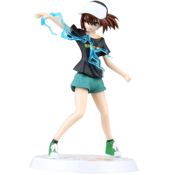 Misaka Mikoto Wearing Hat Ver Action Figure Collectible Model Toy 20cm