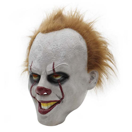 Movie Stephen King s It Clown Mask Party Cosplay Prop