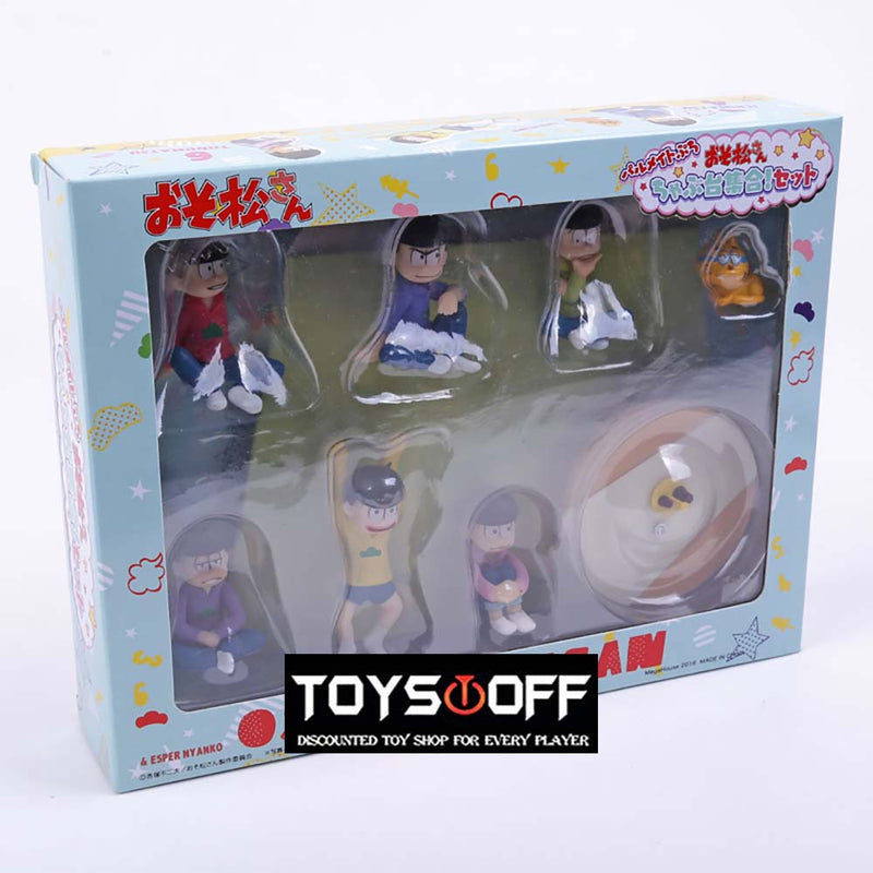 Mr Osomatsu San Karamatsu Ichimatsu Mini Action Figure Toy Set 6pcs