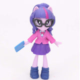 My Little Pony Equestria Girl Pinkie Pie Rainbow Dash Model 9CM - Toysoff.com