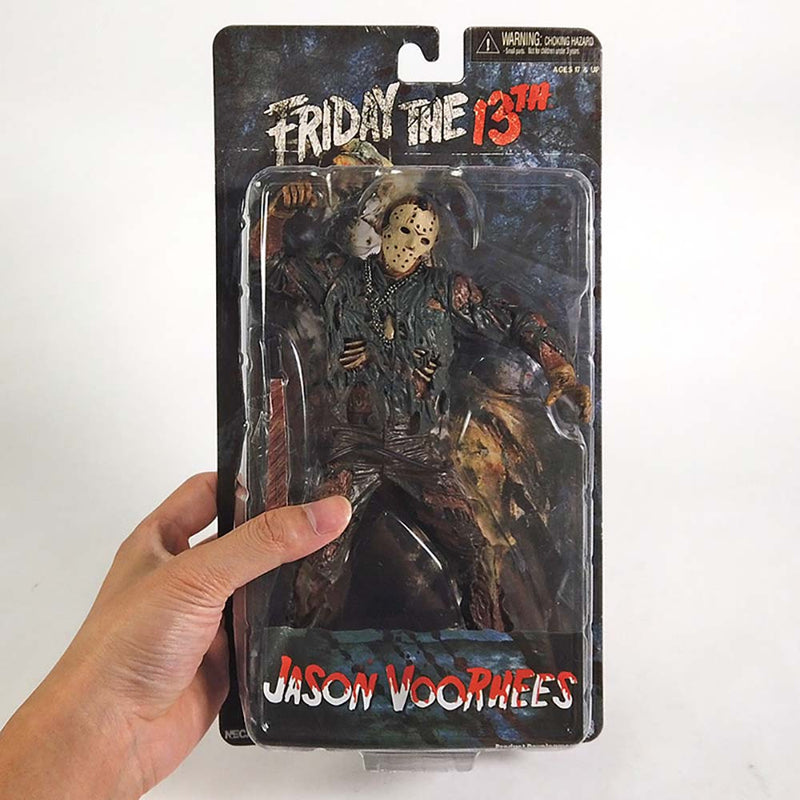 NECA Cult Classics Jason Voorhees Action Figure Collectible Toy 18cm