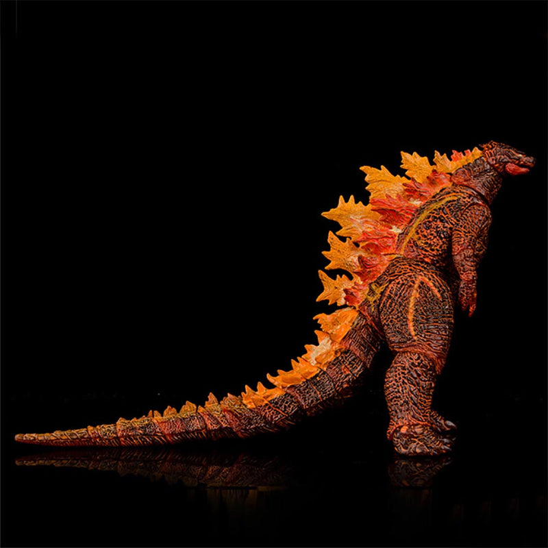 NECA Godzilla Red Fire Burning Ver Action Figure Dinosaur Toy 18cm