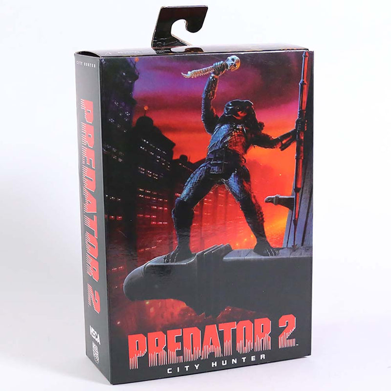 NECA Predator 2 City Hunter Action Figure Collectible Model Toy 18cm