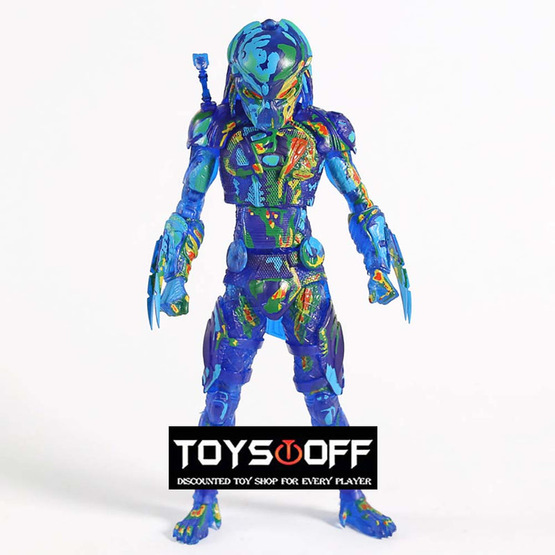 NECA Thermal Vision Fugitive Predator Action Figure Collectable Model Toy 18cm