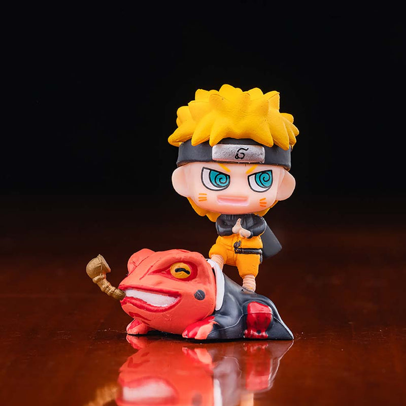 Naruto Gaara Kakashi Sasuke Minato Shikamaru Action Figure Set Toy 6cm