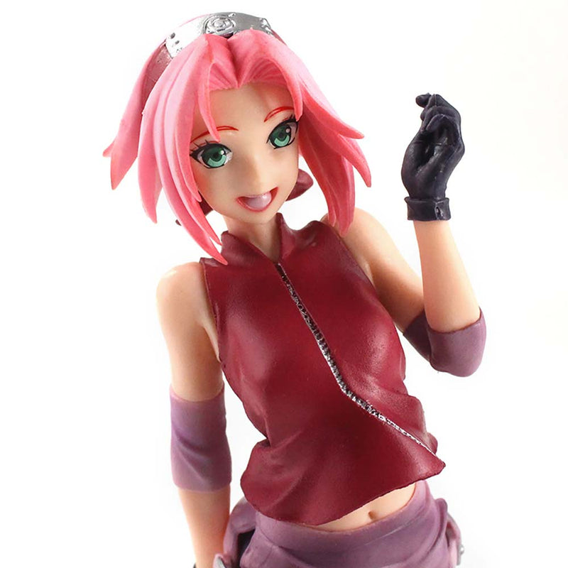 Naruto Haruno Sakura Action Figure Collectible Model Toy 22cm