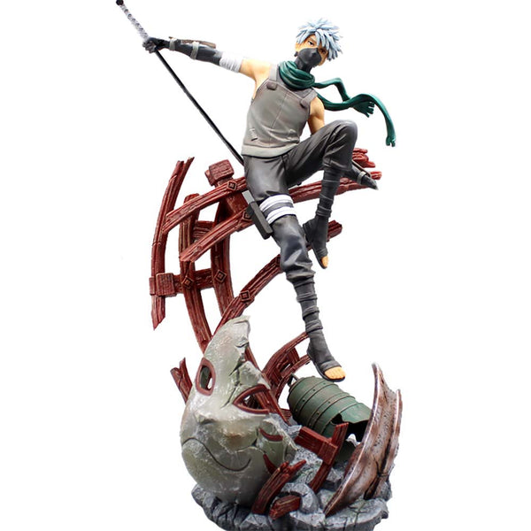 Naruto Hatake Kakashi Action Figure Collectible Model Toy 33cm
