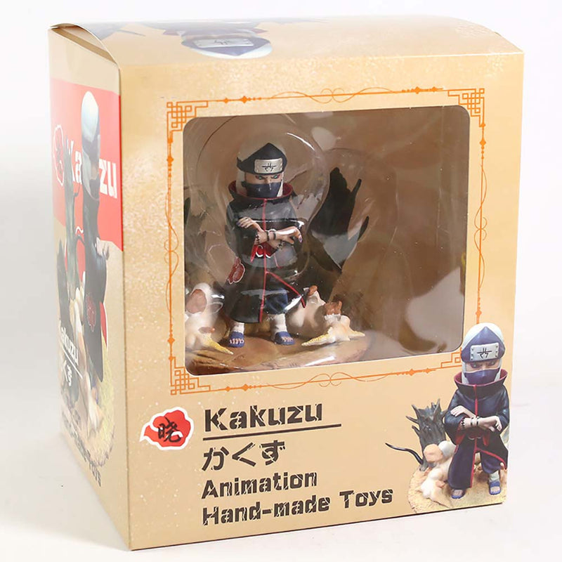 Naruto Shippuden Akatsuki Kakuzu Action Figure Model Toy 14cm