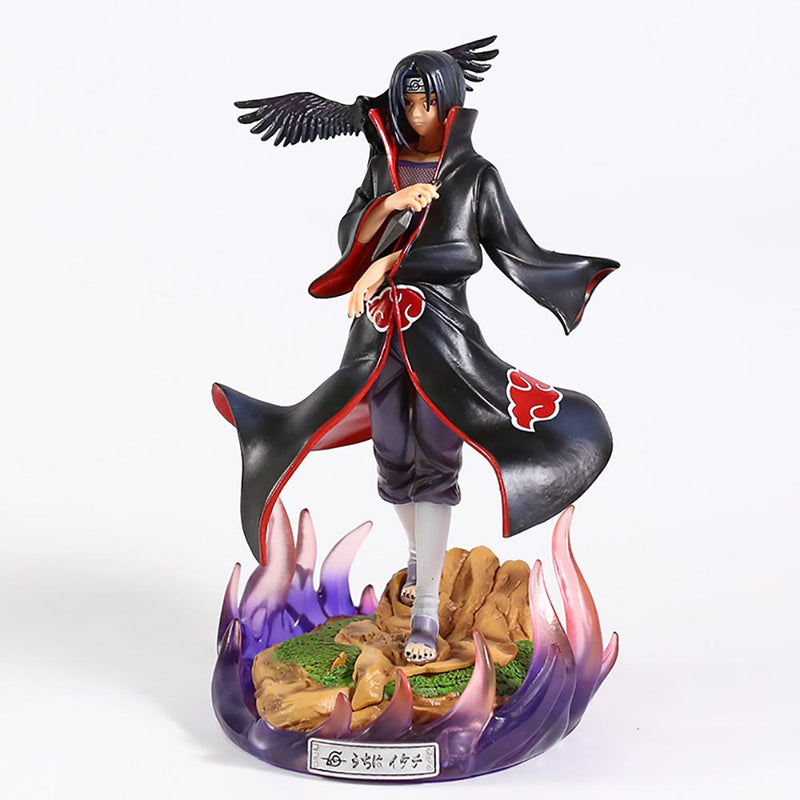 Naruto Shippuden Uchiha Itachi with Crow Action Figure Toy 33cm
