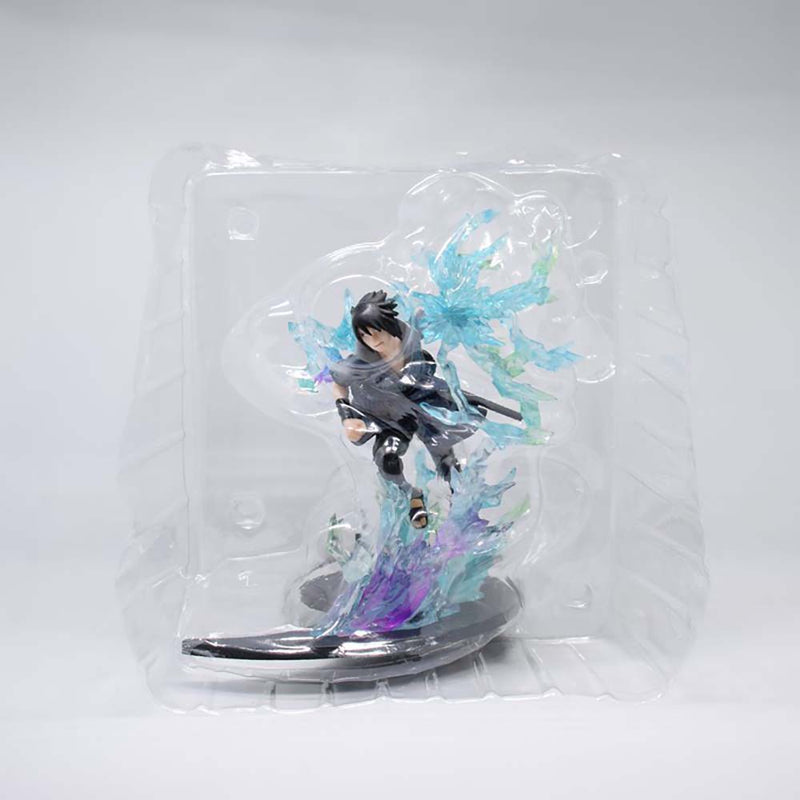 Naruto Shippuden Uchiha Sasuke Action Figure Collectible Model Toy 18cm