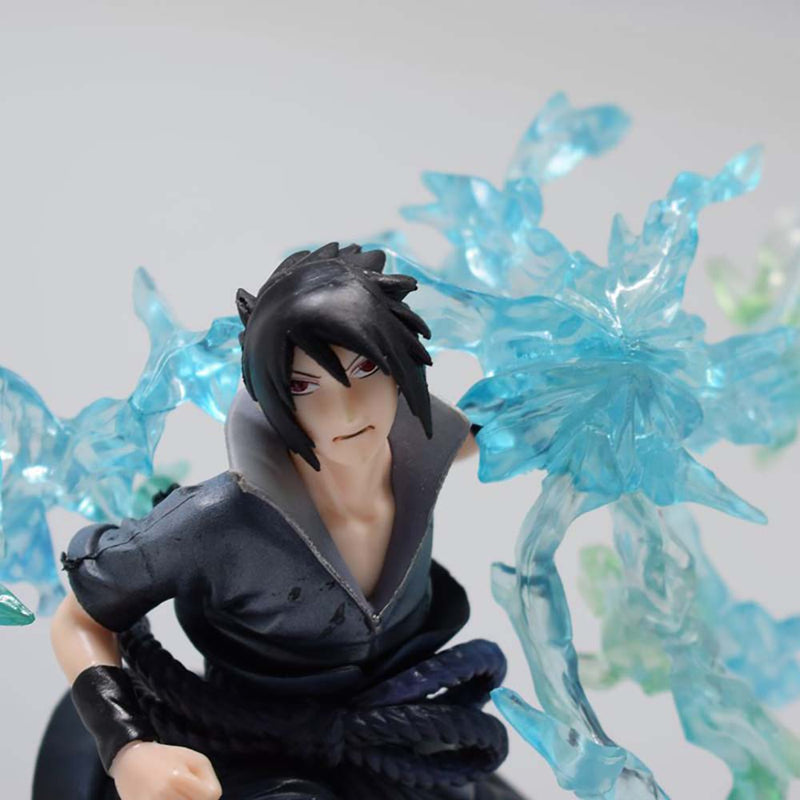 Naruto Shippuden Uchiha Sasuke Action Figure Collectible Model Toy 18cm
